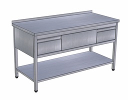 Pracovný stôl dvojzásuvkový