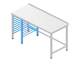 [BGN-001] Blok pre GN 1/1 k pracovnému stolu - ľavý