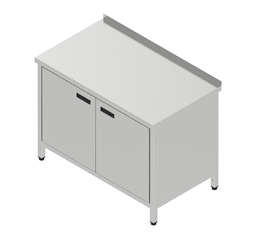 Pracovná skriňa s 2 krídlovými dverami