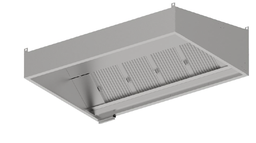 Odsávač pár nastenný - šikmý