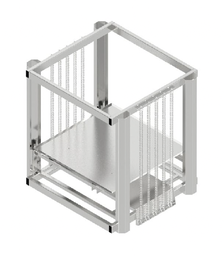 [VTK-001_905x620x690] Vstavaný zásobník na tácky a koše